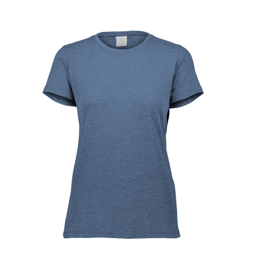[FTSCUBNV-FAXS-LOGO1] Decker Women's Tri-Blend T-Shirt - Short Sleeve (Female Adult XS, Navy, Logo 1)