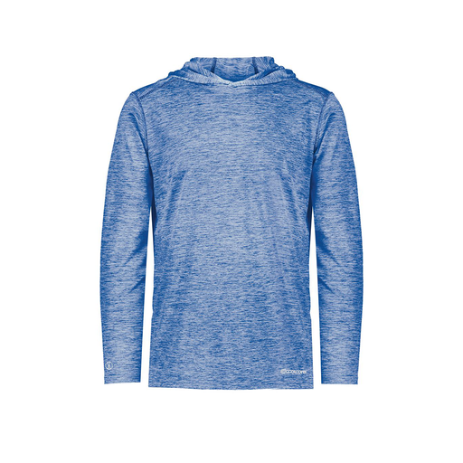 [FOLHCGRY-AS-LOGO1] Decker Men's Charge Hoodie (Adult S, Royal, Logo 1)